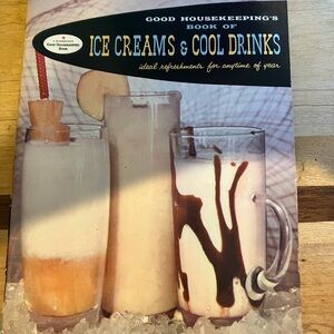 Vintage 1958 Good Housekeeping Book of Ice Cream & Cool Drinks recipe cookbook